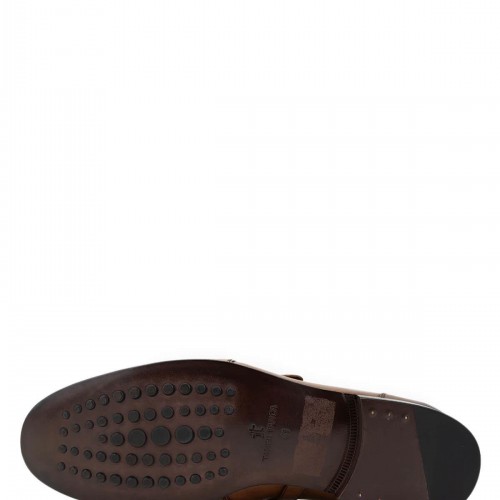 Erkek Hakiki Deri Taba Loafer Ayakkabı