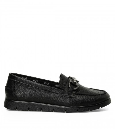 İnci Avila 5Fx Siyah Kadın Loafer
