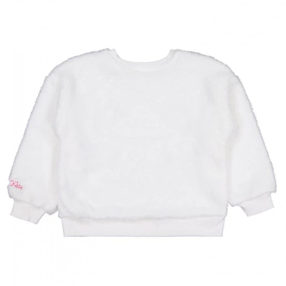 Hello Kitty 6-9 Yaş Sweatshirt - Ekru