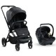 Çift Yönlü Travel Sistem Bebek Arabası Siyah Yeşil