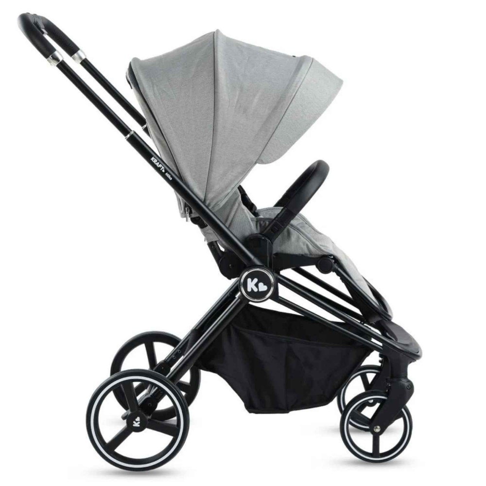 Çift Yönlü Travel Sistem Bebek Arabası Grey