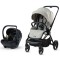 Çift Yönlü Travel Sistem Bebek Arabası Gri