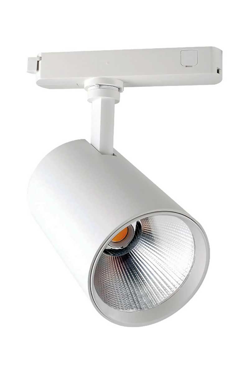 ACK AD30-01510 30W 4000K Ilık Beyaz Beyaz Kasa Led Ray Spot