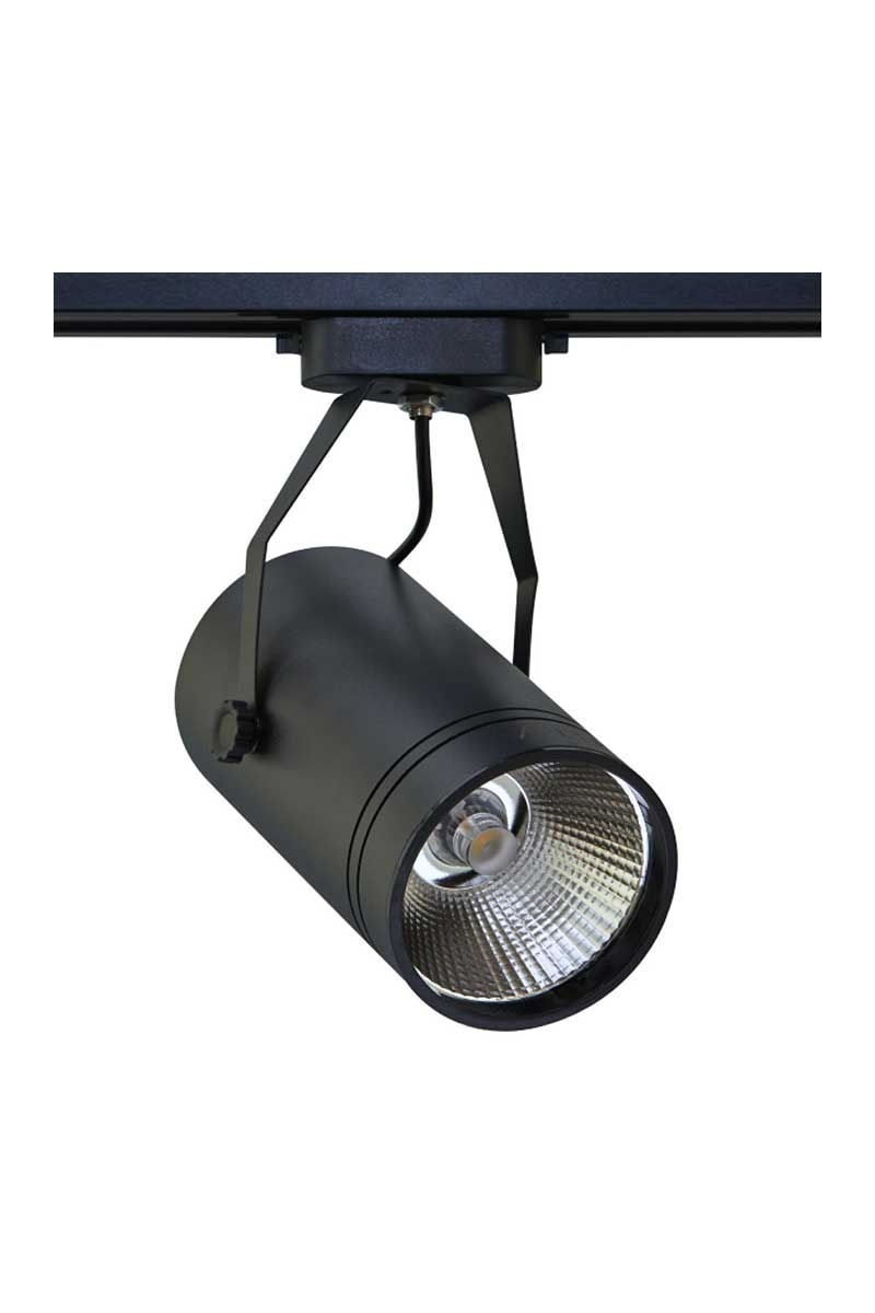 ACK AD30-01911 4000K Ilık Beyaz 30W Siyah Kasa Monofaze Cob Led Ray Spot Armatür ACK AD30-01911 4000K Ilık Beyaz 30W Siyah Kasa Monofaze Cob Led Ray Spot Armatür