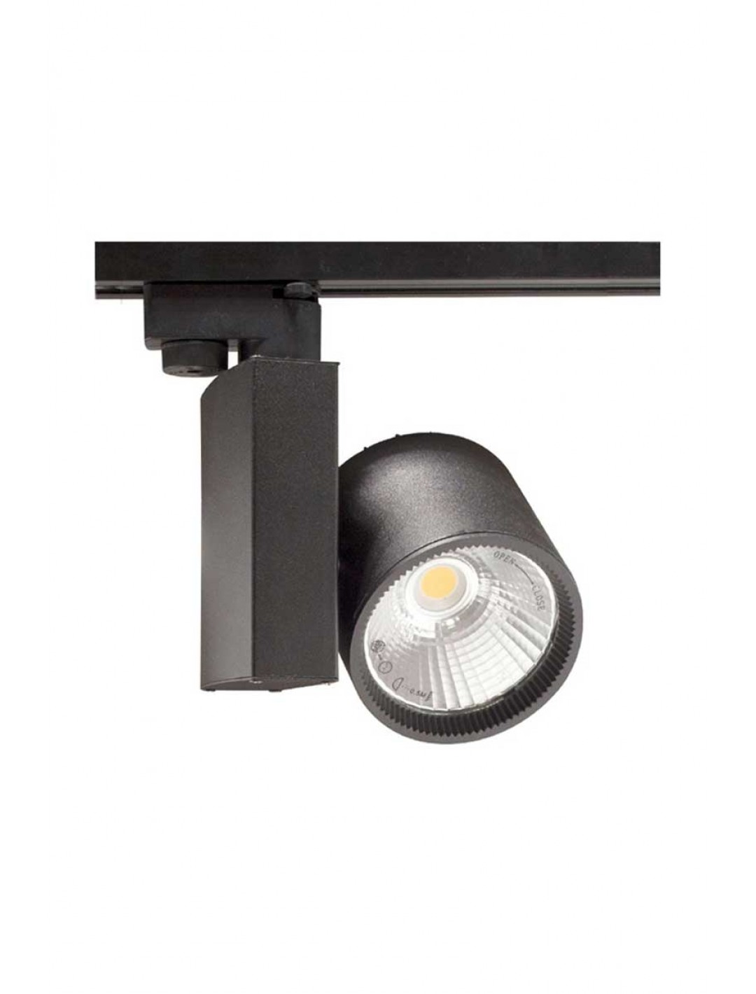 ACK AD30-04031 6500K Beyaz 30W Siyah Kasa Cob Led Ray Spot Armatür