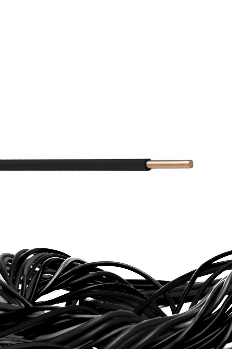 Öznur H07V-U Siyah 2,5 NYA Kablo 100mt Öznur H07V-U Siyah 2,5 NYA Kablo 100mt