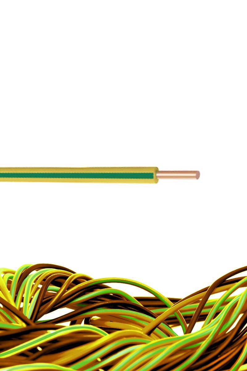 Öznur H07V-U Sarı Yeşil 2,5 NYA Kablo Öznur H07V-U Sarı Yeşil 2,5 NYA Kablo