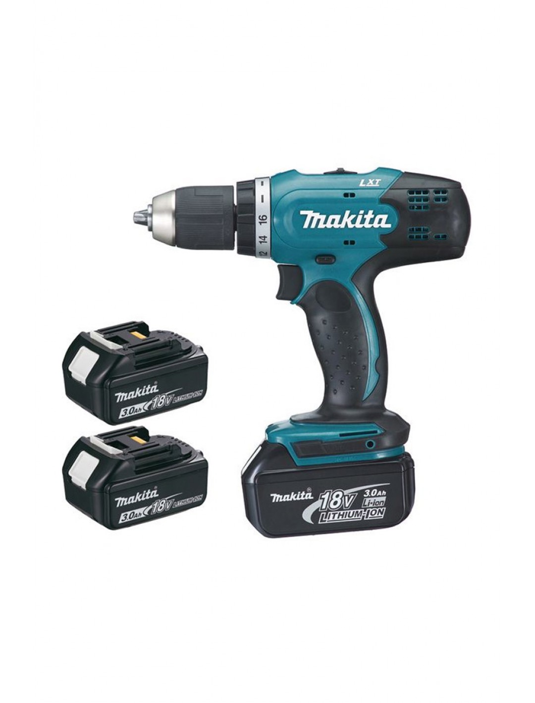 Makita DDF453SFE3 18V Li Üç Akülü Darbesiz Matkap Vidalama Makita DDF453SFE3 18V Li Üç Akülü Darbesiz Matkap Vidalama