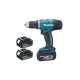 Makita DDF453SFE3 18V Li Üç Akülü Darbesiz Matkap Vidalama Makita DDF453SFE3 18V Li Üç Akülü Darbesiz Matkap Vidalama