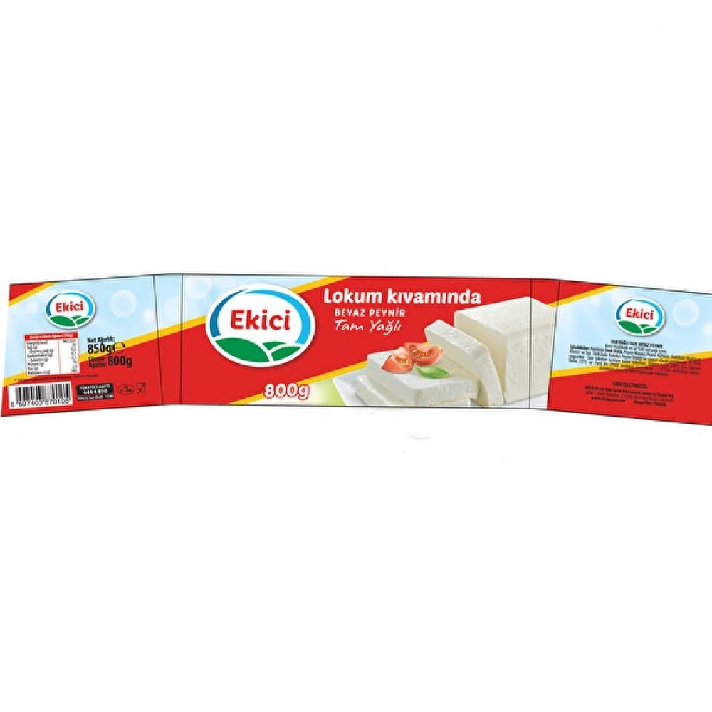 Ekici Tam Yağlı Beyaz Peynir 800 g