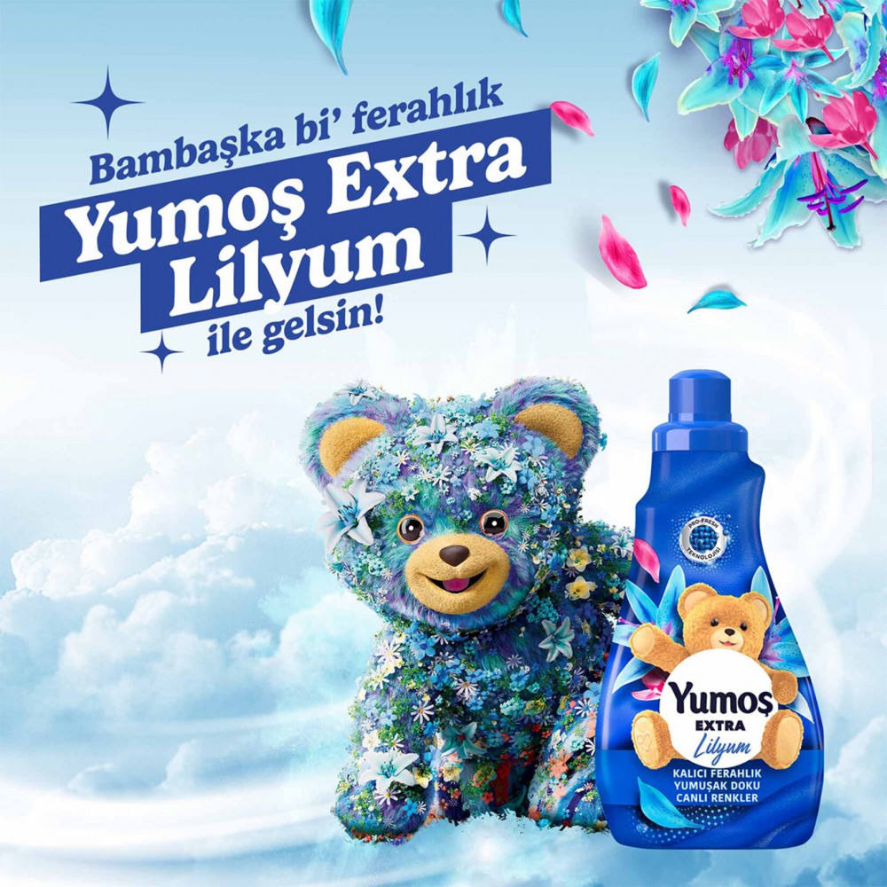 Yumoş Extra Konsantre Çamaşır Yumuşatıcı Lilyum 1008 ml 42 Yıkama