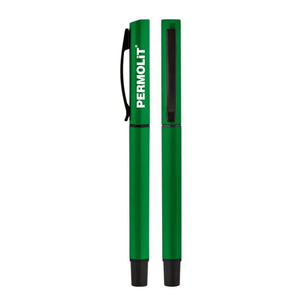 Kapaklı Plastik Roller Süper Jel Kalem Yeşil