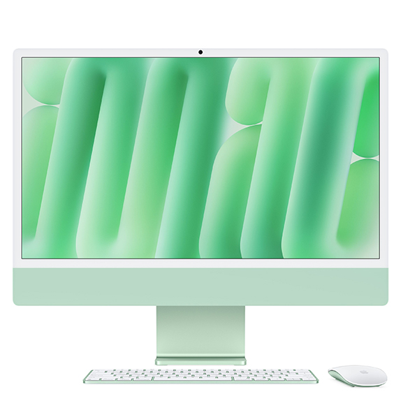 iMac 24 inc 4.5K M4 10CPU 10GPU 16GB 256GB Yeşil MWUY3TU/A
