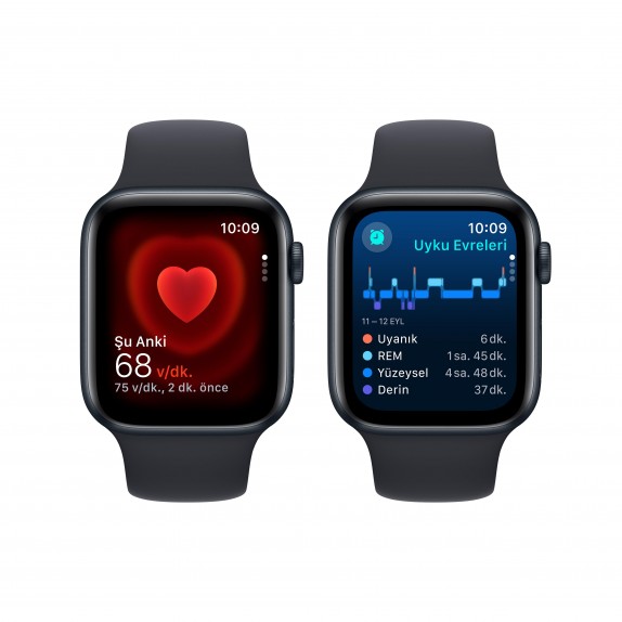 Apple Watch SE ( 2.nesil ) GPS 44mm Gece Yarıs Apple Watch SE ( 2.nesil ) GPS 44mm Gece Yarıs