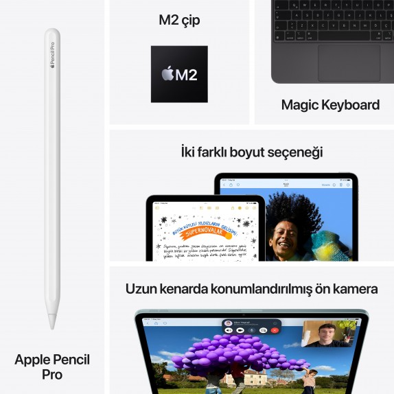 iPad 11'' (A16) Wi-Fi 128GB Gümüş iPad 11'' (A16) Wi-Fi 128GB Gümüş