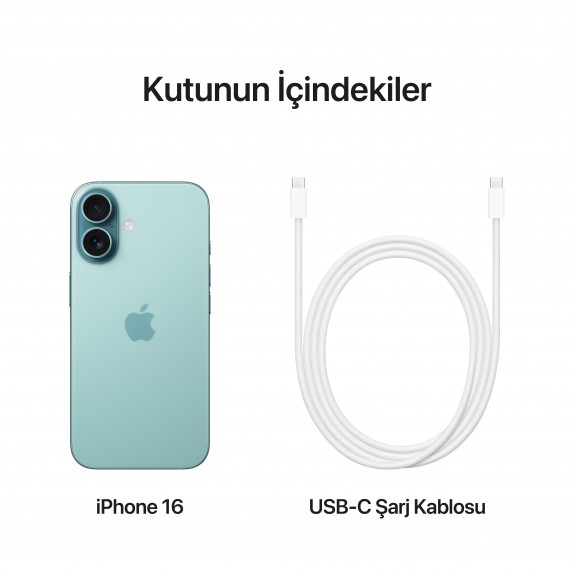 iPhone 16 128GB Beyaz iPhone 16 128GB Beyaz