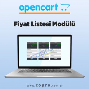 Opencart Fiyat Listesi Modülü Opencart Fiyat Listesi Modülü