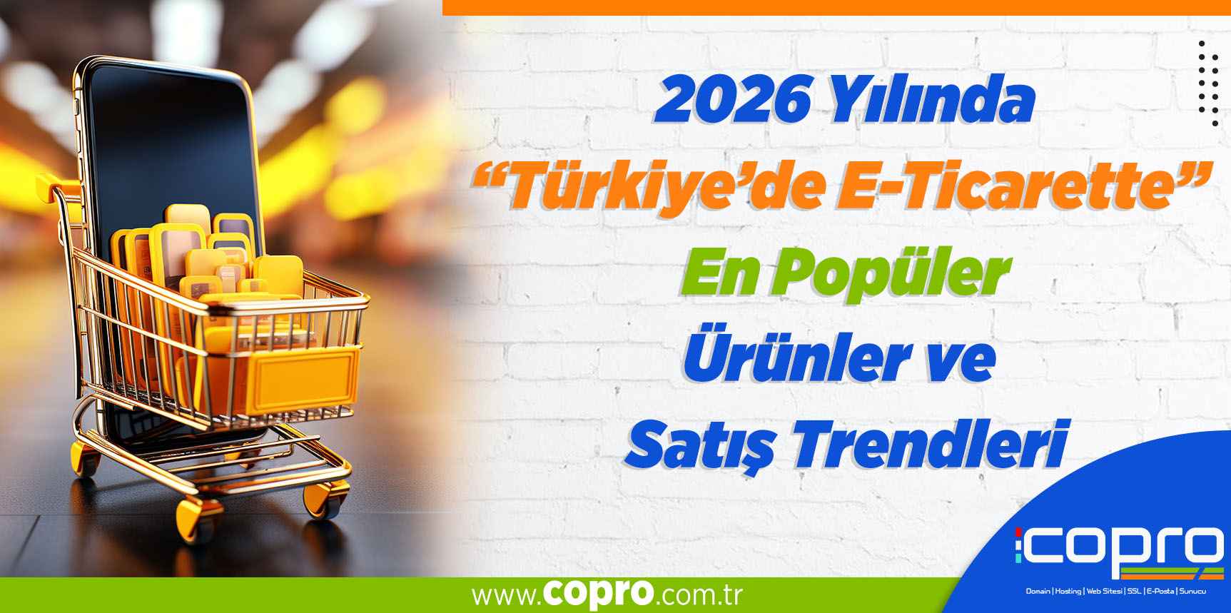 2026 Yılında Türkiye’de E-Ticarette En Popüler Ürünler ve Satış Trendleri