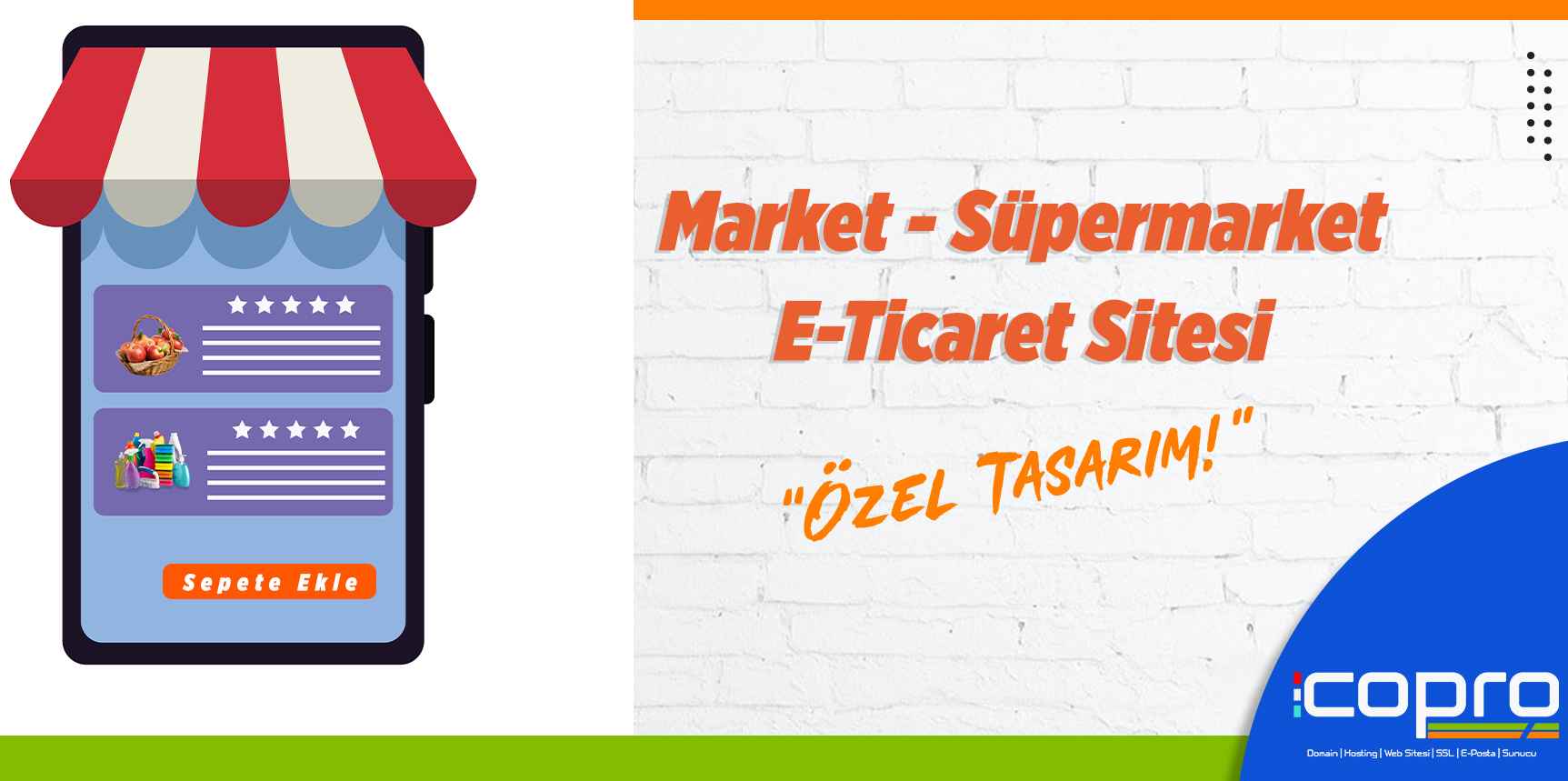 Market & Süpermarket E-Ticaret Sitesi: Modern, Hızlı ve Kullanıcı Dostu Çözüm