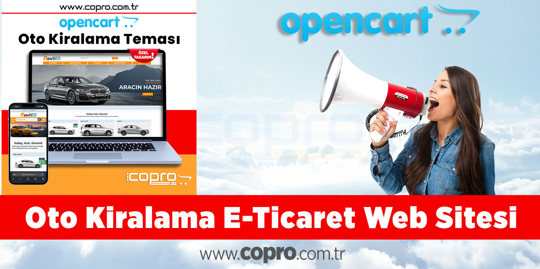 Opencart Oto Kiralama E-Ticaret Web Sitesi Opencart Oto Kiralama E-Ticaret Web Sitesi