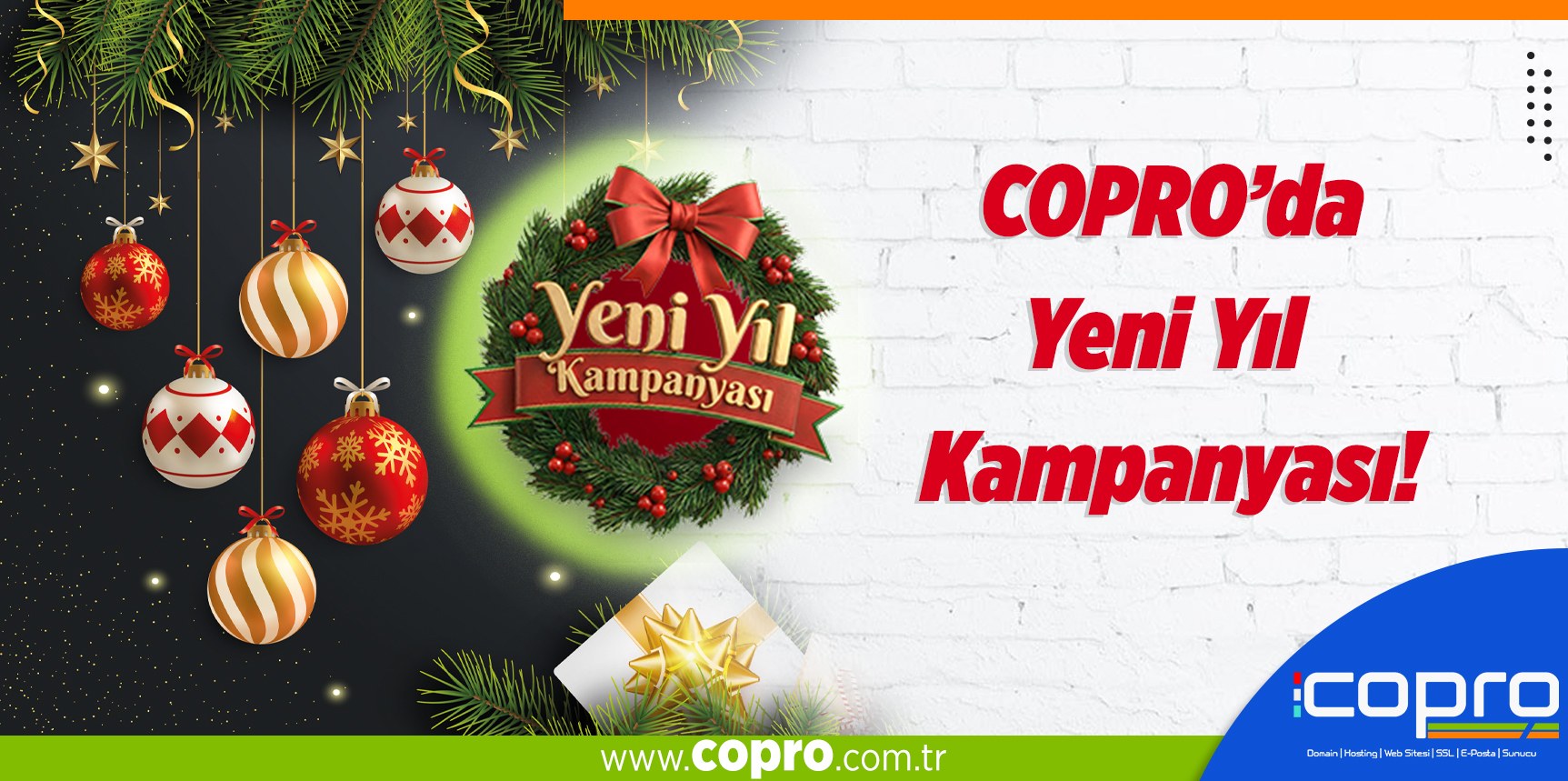 COPRO E-Ticaret Sistemleri Yeni Yıl Kampanyası COPRO E-Ticaret Sistemleri Yeni Yıl Kampanyası