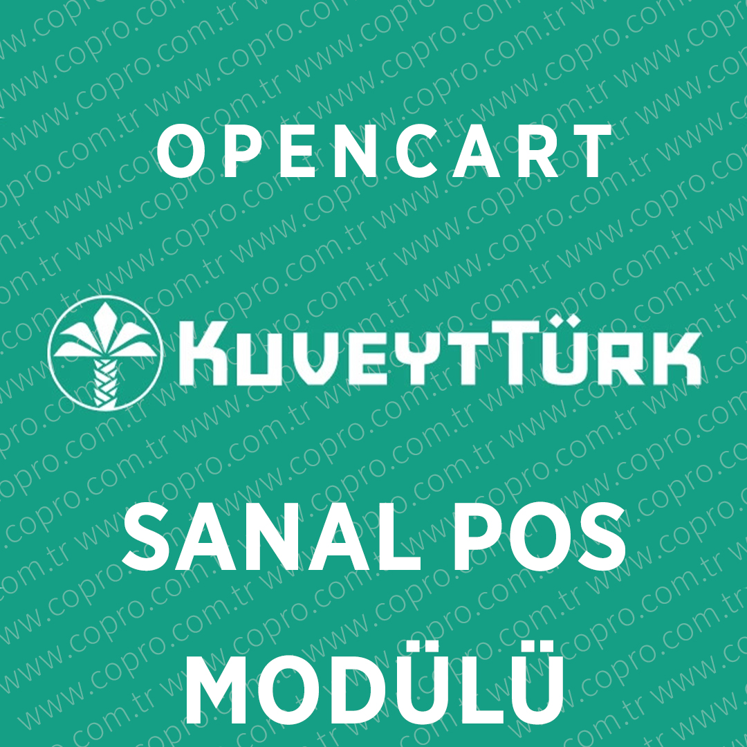 Opencart Kuveyt Türk Sanal Pos Modülü Opencart Kuveyt Türk Sanal Pos Modülü