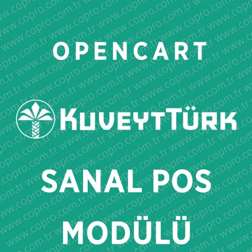 Opencart Kuveyt Türk Sanal Pos Modülü Opencart Kuveyt Türk Sanal Pos Modülü
