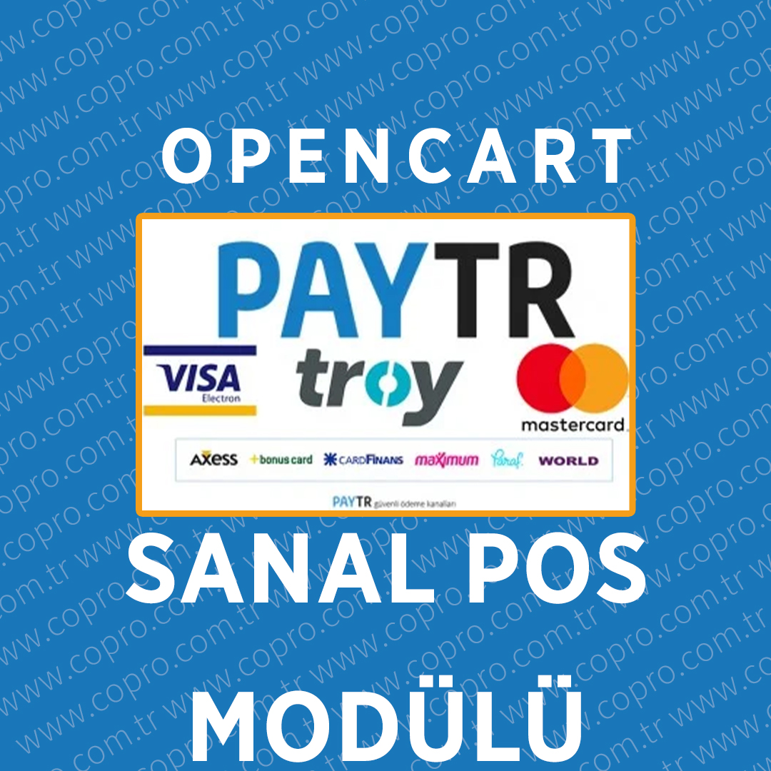 Opencart PayTr Modülü Opencart PayTr Modülü
