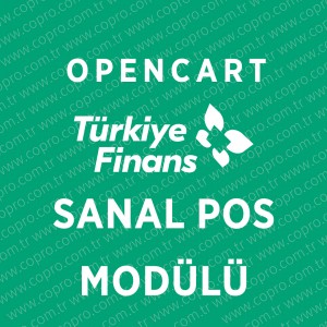 Opencart Türkiye Finans Sanal Pos Modülü Opencart Türkiye Finans Sanal Pos Modülü