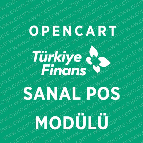 Opencart Türkiye Finans Sanal Pos Modülü Opencart Türkiye Finans Sanal Pos Modülü