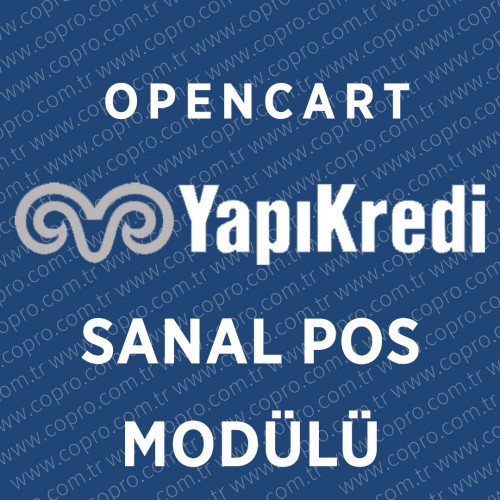 Opencart Yapı Kredi Sanal Pos Modülü Opencart Yapı Kredi Sanal Pos Modülü
