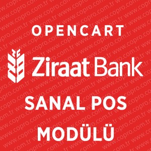 Opencart Ziraat Bankası Sanal Pos Modülü Opencart Ziraat Bankası Sanal Pos Modülü