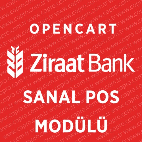 Opencart Ziraat Bankası Sanal Pos Modülü Opencart Ziraat Bankası Sanal Pos Modülü