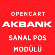 Opencart Akbank Sanal Pos Modülü Opencart Akbank Sanal Pos Modülü