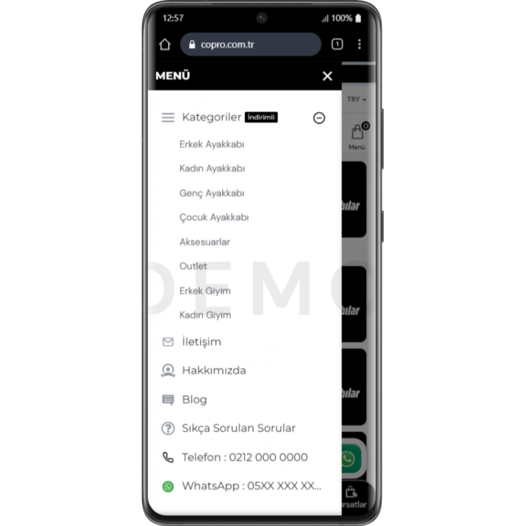 Ayakkabı Satışı E-Ticaret Web Sitesi