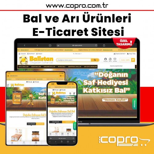 Bal ve Arı Ürünleri E-Ticaret Sitesi Bal ve Arı Ürünleri E-Ticaret Sitesi