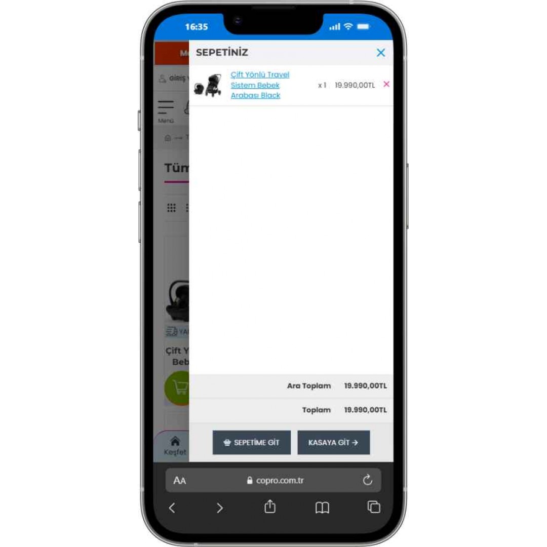 Bebek Ürünleri E-Ticaret Sitesi