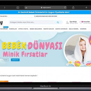 Bebek Ürünleri E-Ticaret Sitesi
