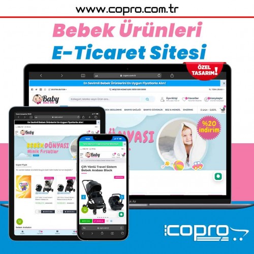 Bebek Ürünleri E-Ticaret Sitesi