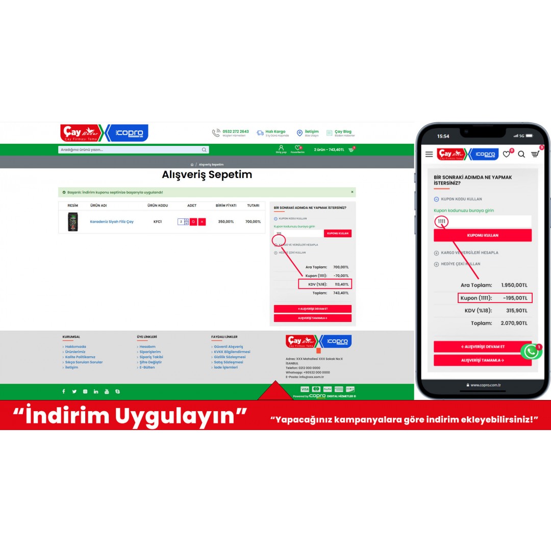 Çay Satış E-Ticaret Web Sitesi V1 Çay Satış E-Ticaret Web Sitesi V1