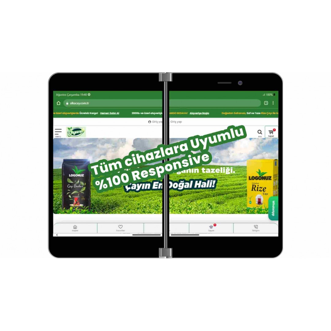 Çay Satışı E-Ticaret Sitesi V2 Çay Satışı E-Ticaret Sitesi V2
