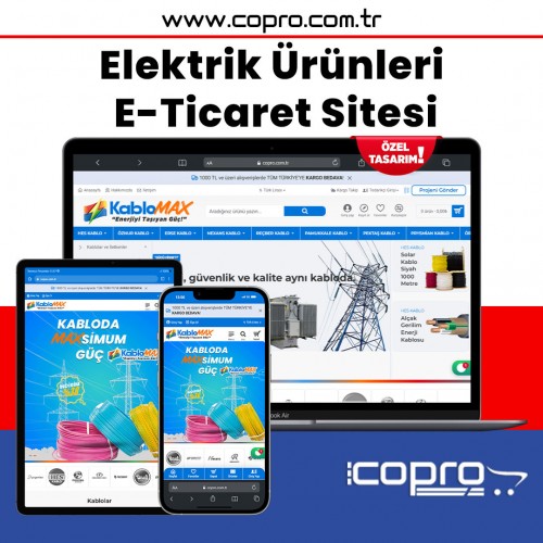 Elektrik Ürünleri E-Ticaret Sitesi Elektrik Ürünleri E-Ticaret Sitesi