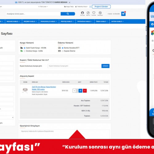 Elektrik Ürünleri E-Ticaret Sitesi Elektrik Ürünleri E-Ticaret Sitesi