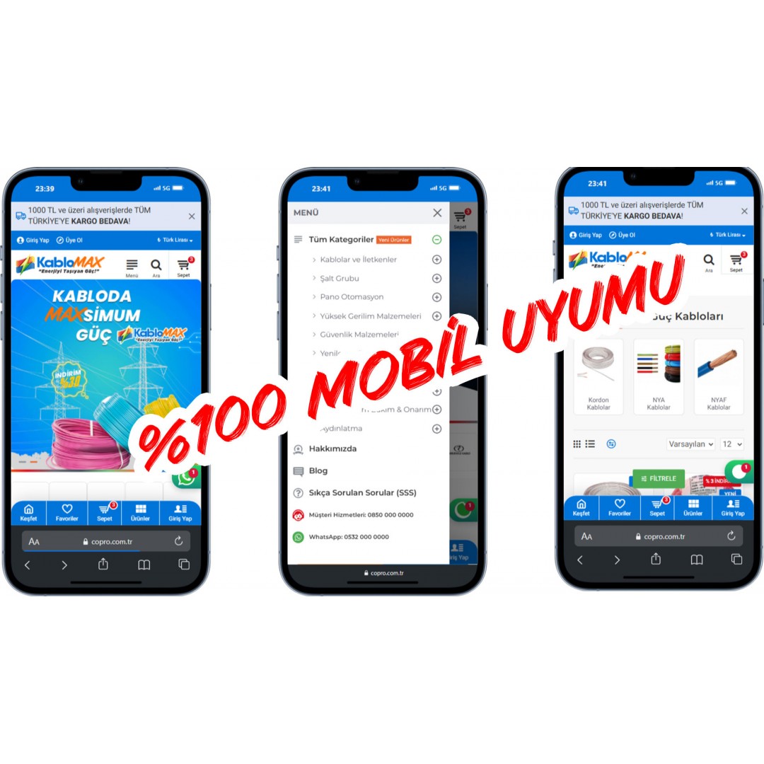 Elektrik Ürünleri E-Ticaret Sitesi Elektrik Ürünleri E-Ticaret Sitesi