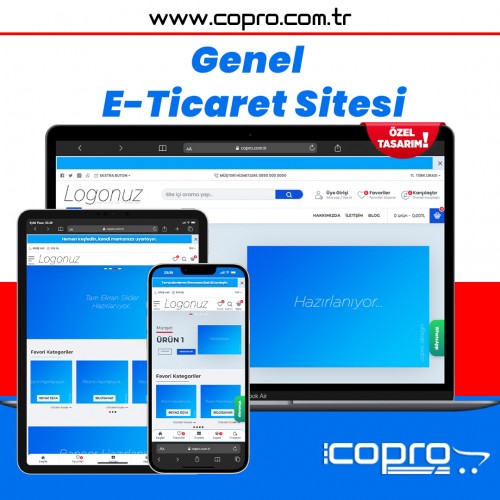 Genel E-Ticaret Sitesi - Lisanssız Genel E-Ticaret Sitesi - Lisanssız
