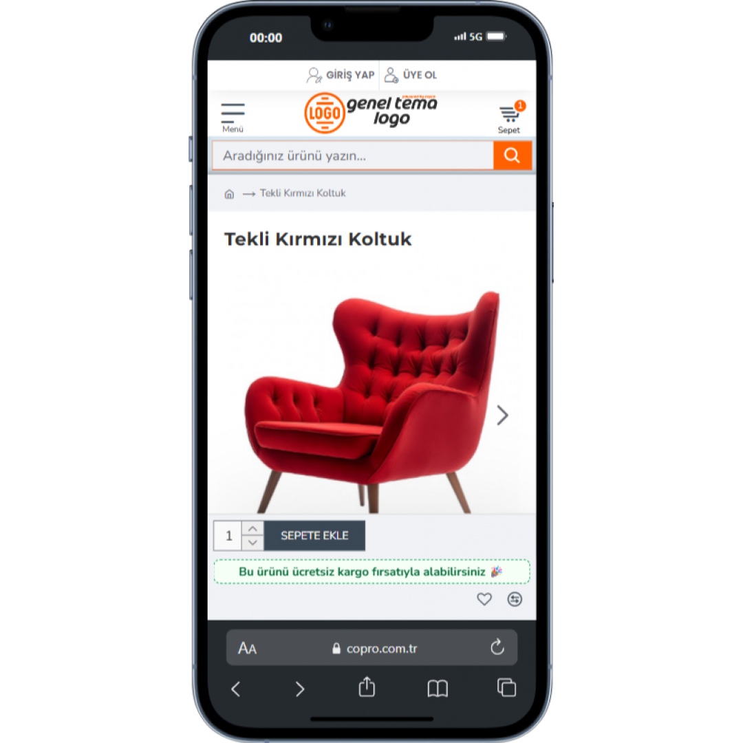 Genel E-Ticaret Sitesi