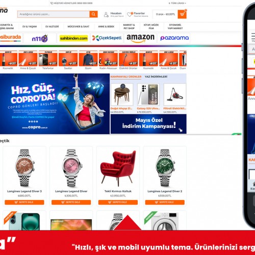 Genel E-Ticaret Sitesi Genel E-Ticaret Sitesi
