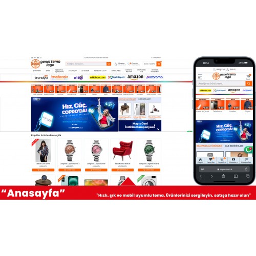 Genel E-Ticaret Sitesi Genel E-Ticaret Sitesi