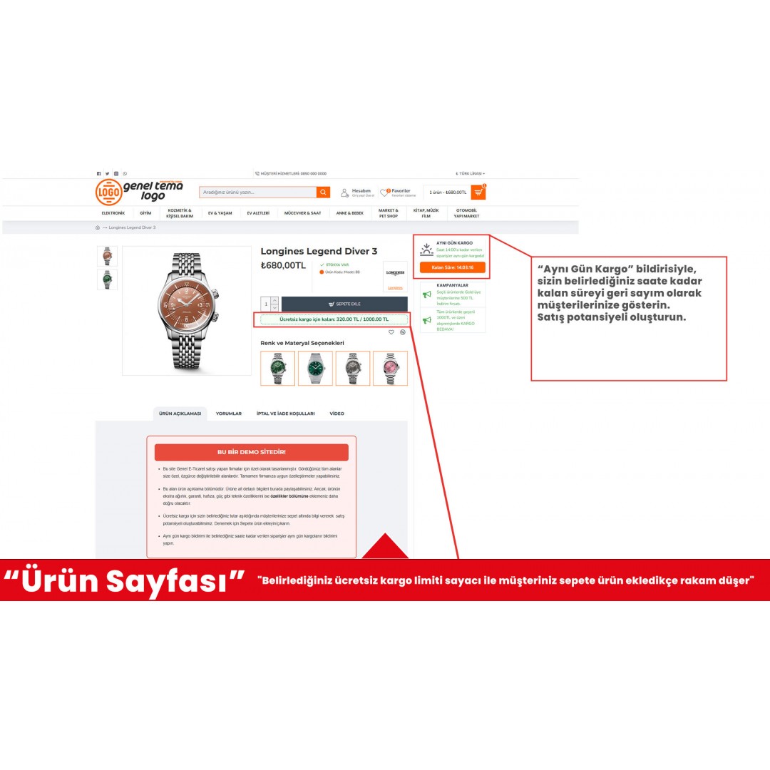 Genel E-Ticaret Sitesi Genel E-Ticaret Sitesi