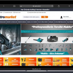 Elektrik ve Elektronik Ürünler E-Ticaret Sitesi
